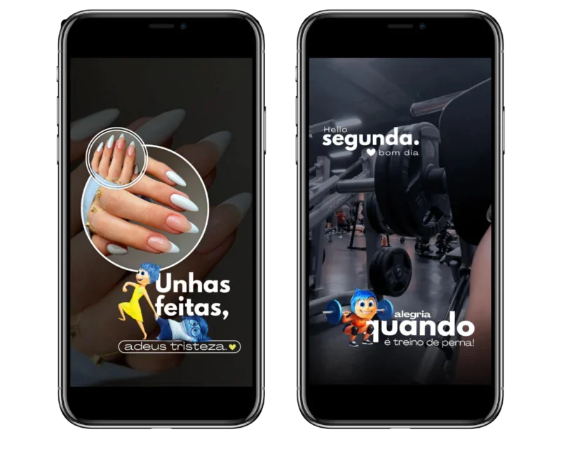 Story mais chamativo - exemplo 1